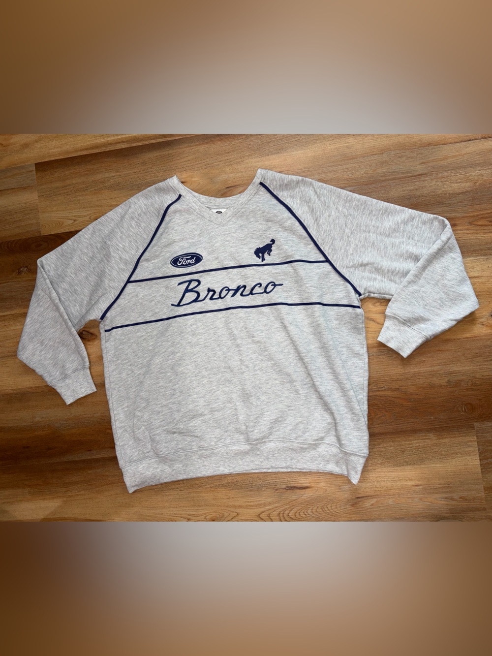 Ford Gray Bronco Sweatshirt